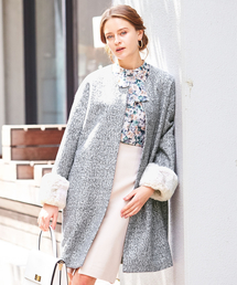 NARACAMICIE | ループ圧縮コクーンコート(その他アウター)