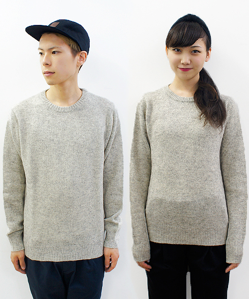 CIAOPANIC(チャオパニック)の「【Ciaopanic】ウォッシャブルクルーニット(ニット/セーター・メンズ・ネイビー/マスタード/バーガンディー/ホワイト/グレー/ベージュ/グリーン/ブルー・LARGE/FREE/MEDIUM)」の3枚目の写真