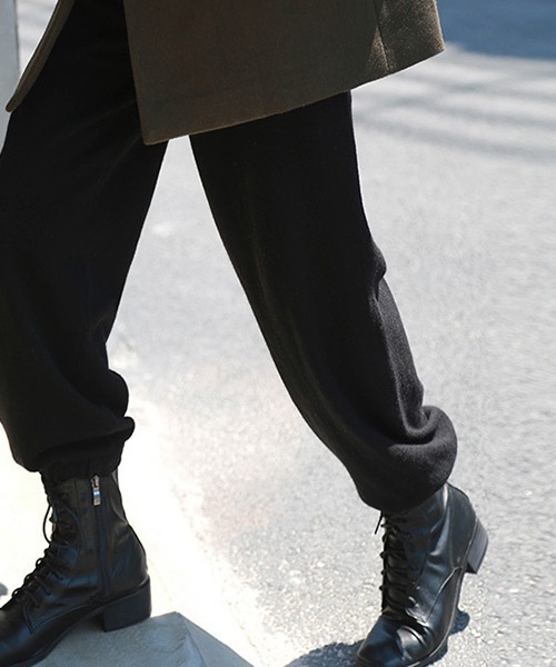 chuclla（チュクラ）の「【chuclla】【2019AW】ニット ジョガーパンツ ウール混 chw935（その他パンツ・レディース・ベージュ/ブラック/ブラウン・S/M）」の8枚目の写真