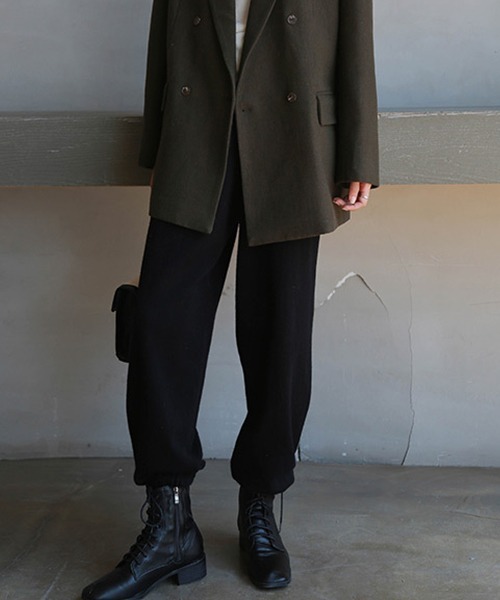 chuclla（チュクラ）の「【chuclla】【2019AW】ニット ジョガーパンツ ウール混 chw935（その他パンツ・レディース・ベージュ/ブラック/ブラウン・S/M）」の10枚目の写真