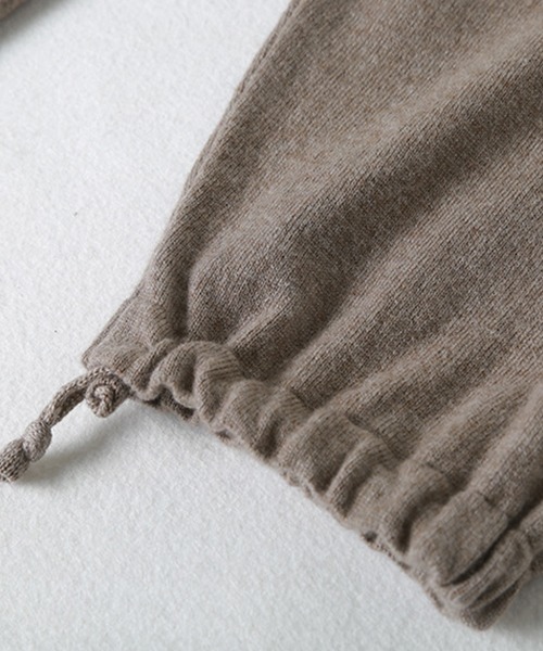 chuclla（チュクラ）の「【chuclla】【2019AW】ニット ジョガーパンツ ウール混 chw935（その他パンツ・レディース・ベージュ/ブラック/ブラウン・S/M）」の15枚目の写真