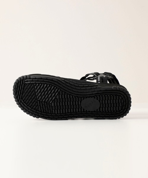 beautiful people(ビューティフルピープル)の「【beautiful people(ビューティフルピープル)】メンズ別注スキニーテープサンダル (SHAKA)(サンダル・メンズ・ブラック・11/8/10/9)」の8枚目の写真