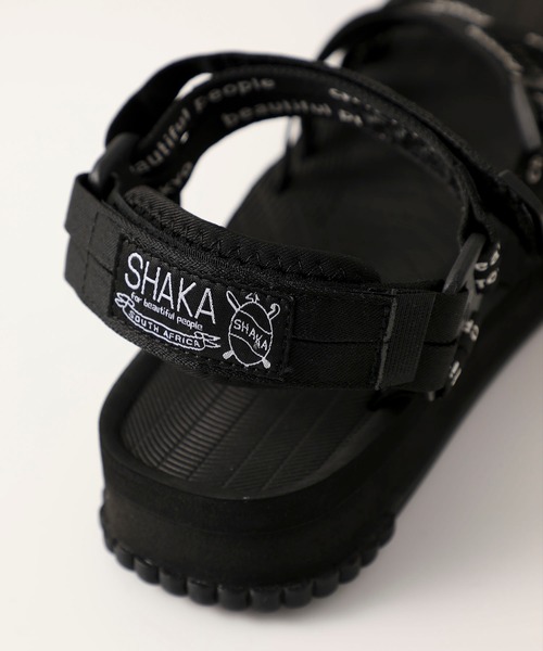 beautiful people(ビューティフルピープル)の「【beautiful people(ビューティフルピープル)】メンズ別注スキニーテープサンダル (SHAKA)(サンダル・メンズ・ブラック・11/8/10/9)」の12枚目の写真