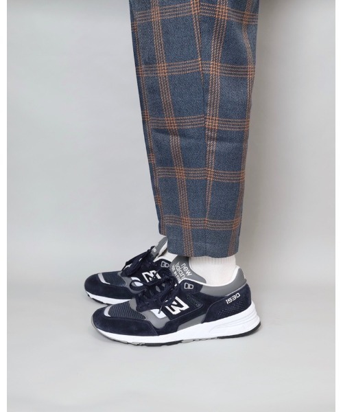 MinoriTY(マイノリティ)の「【コラボ「MinoriTY × WEARISTA MARSEE」】チェックテーパードアンクルパンツ スラックス(スラックス・メンズ・ネイビー/ブラウン・M/L)」の16枚目の写真