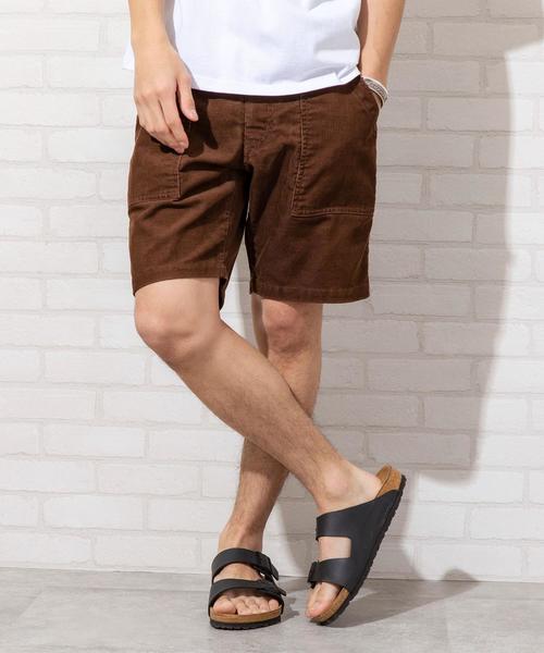 coen(コーエン)の「コーデュロイベイカーショーツ(ショートパンツ/ハーフパンツ)(その他パンツ・メンズ・ダークグレー/ダークブラウン/ブラック・X-LARGE/LARGE/SMALL/MEDIUM)」の9枚目の写真