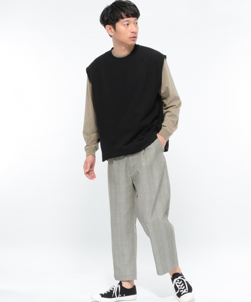 LAKOLE（ラコレ）の「サカリバベスト / LAKOLE（ベスト・メンズ・オリーブ/サックスブルー/ブラック/ベージュ・MEDIUM/LARGE）」の7枚目の写真