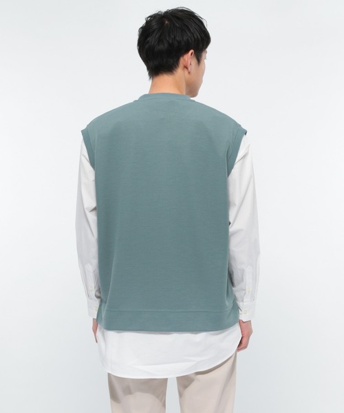 LAKOLE（ラコレ）の「サカリバベスト / LAKOLE（ベスト・メンズ・オリーブ/サックスブルー/ブラック/ベージュ・MEDIUM/LARGE）」の14枚目の写真