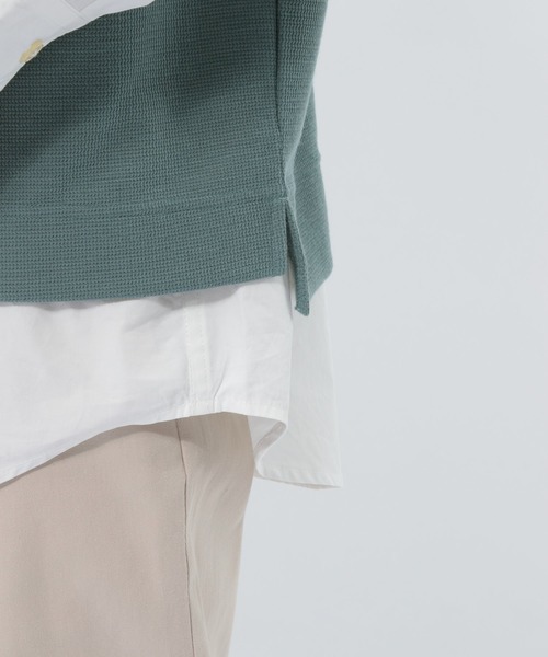 LAKOLE（ラコレ）の「サカリバベスト / LAKOLE（ベスト・メンズ・オリーブ/サックスブルー/ブラック/ベージュ・MEDIUM/LARGE）」の18枚目の写真