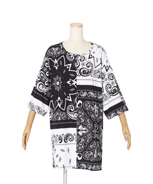 ♡極美品♡ ankoROCK アンコロック Tシャツ テディベアー ankoROCK（アンコロック）の「隠れテディベアペイズリーTシャツ