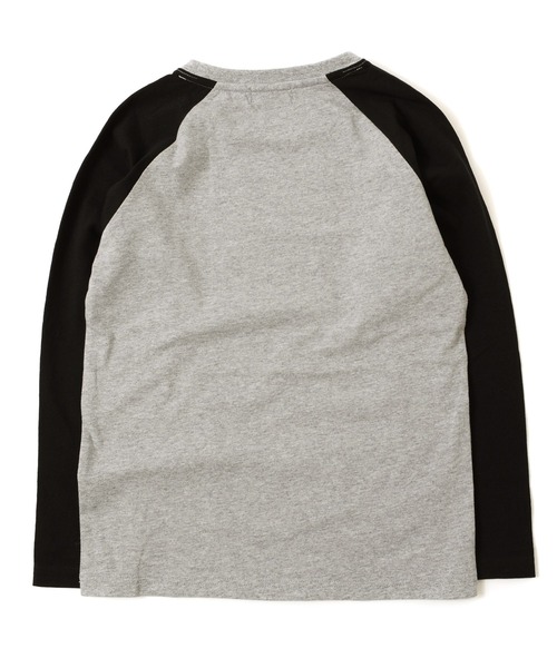 GLAZOS（グラソス）の「天竺・ロゴプリントラグランルームウエア（ルームウェア/パジャマ・キッズ・ネイビー/ブラック・130cm/140cm/160cm）」の12枚目の写真