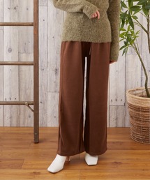 【TONE SELECT WEAR】リブワイドパンツ(MI)