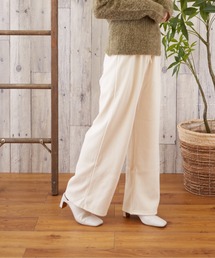 【TONE SELECT WEAR】リブワイドパンツ(MI)
