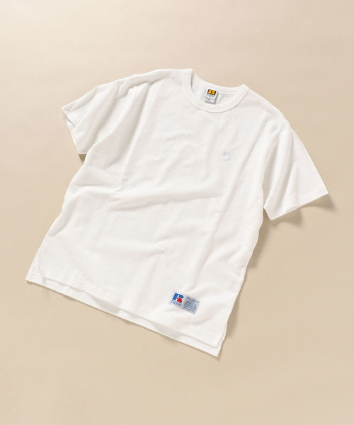 Russell Athletic(ラッセルアスレティック)の「RUSSELL ATHLETIC×SHIPS: 別注 ヘビーオンス ジャージー ヘンリーネック Tシャツ(Tシャツ/カットソー・メンズ・ホワイト/ブラック/ベージュ/ネイビー・SMALL/MEDIUM/LARGE/X-LARGE/XX-LARGE)」の19枚目の写真