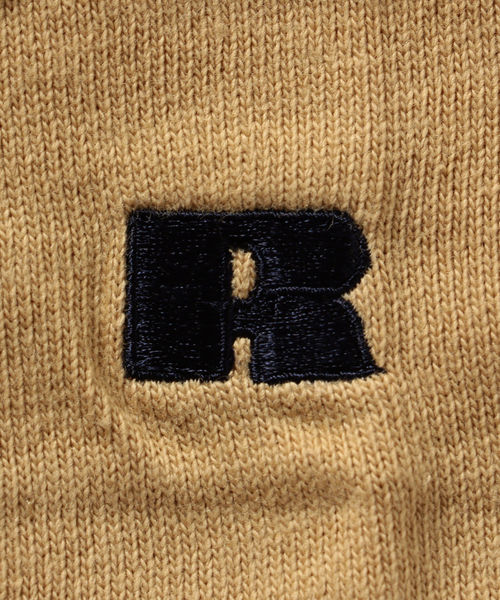 Russell Athletic(ラッセルアスレティック)の「RUSSELL ATHLETIC×SHIPS: 別注 ヘビーオンス ジャージー ヘンリーネック Tシャツ(Tシャツ/カットソー・メンズ・ホワイト/ブラック/ベージュ/ネイビー・SMALL/MEDIUM/LARGE/X-LARGE/XX-LARGE)」の6枚目の写真