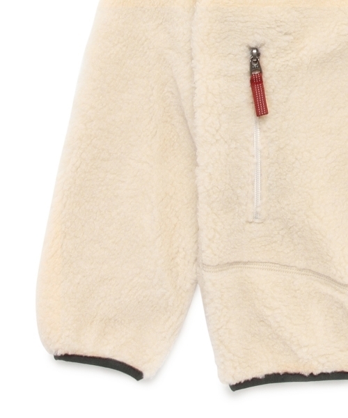 BEAMS BOY(ビームスボーイ)の「Patagonia / Kids Retro-X Jacket 14FW(ブルゾン・レディース・ナチュラル/ライトブラウン/ネイビー・LARGE)」の18枚目の写真