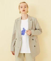 STUDIOUS | 【STUDIOUS】ダブルボックスライトジャケット(テーラードジャケット)