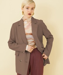 STUDIOUS | 【STUDIOUS】ダブルボックスライトジャケット(テーラードジャケット)