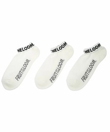 ＪＵＧＬＡＮＳ | 【FRUIT OF THE LOOM】アンクル丈無地底パイル3Pソックス/3足セット/メンズ(ソックス/靴下)