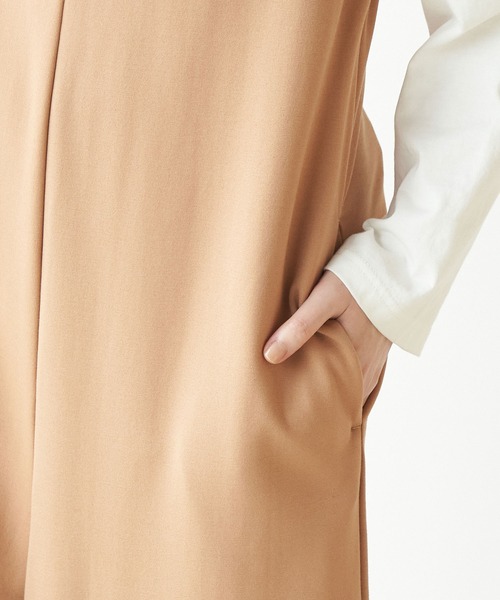 ROPE' PICNIC(ロペピクニック)の「Vネックポンチサロペット(つなぎ/オールインワン・レディース・ブラック/ブラウン系その他2/グリーン系その他2/イエロー系その他3/ライトグレー・40/38)」の21枚目の写真