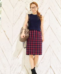 DISCOAT | 【Discoat】チェックナロースカート(スカート)