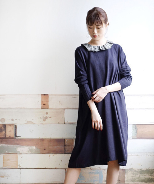 セール ヒートフル ドロップショルダー ワイド ニットワンピース ワンピース E Zakkamania Stores イーザッカマニアストアーズ のファッション通販 Zozotown