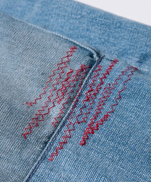 パンツ Viet wide denim glamb glamb（グラム）の「Viet wide denim / ベトワイドデニム