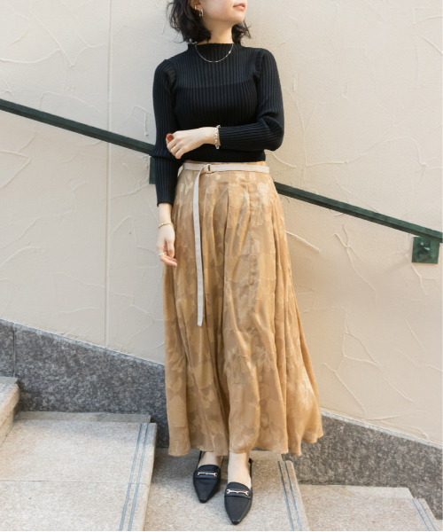 RANDA（ランダ）の「ソフト クリアヒールメッシュバックストラップシューズ（パンプス・レディース・ブラック/クリーム/カーキ・LL/S/L/M）」の12枚目の写真