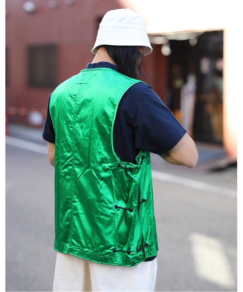MILITARY（ミリタリー）の「DEAD STOCK US GROUND CREW VEST/ デッドストック US グラウンドクルー ベスト（ベスト・メンズ・グリーン・S-M）」の5枚目の写真