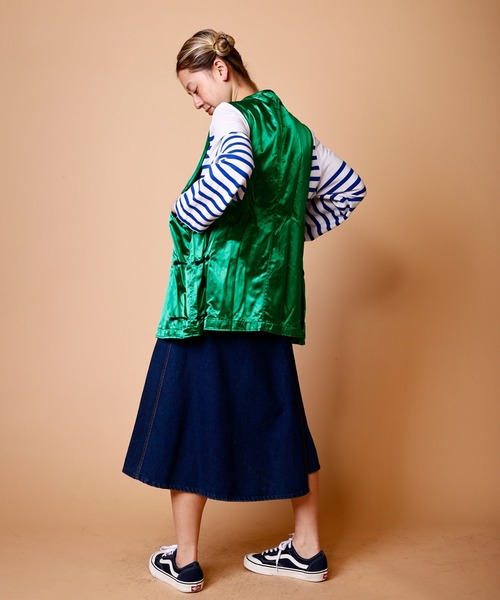 MILITARY（ミリタリー）の「DEAD STOCK US GROUND CREW VEST/ デッドストック US グラウンドクルー ベスト（ベスト・メンズ・グリーン・S-M）」の6枚目の写真