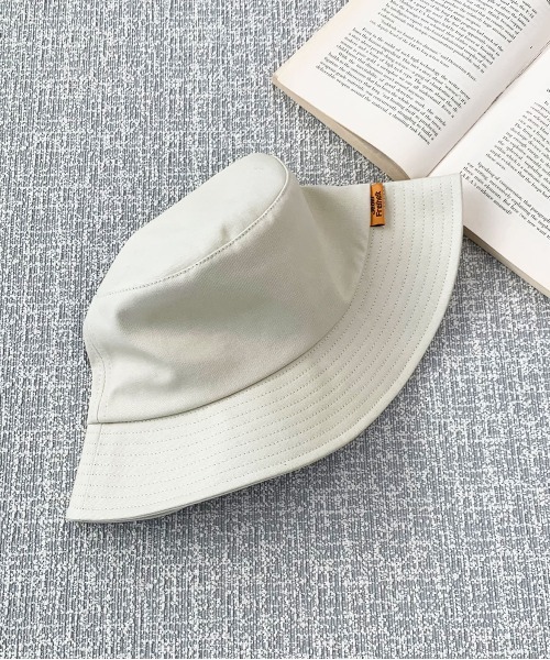 PairPair（ペアペア）の「ピスネーム付きバケットハット（ハット・レディース・ブラック/アイボリー・FREE）」の8枚目の写真