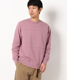 THE SHOP TK  | 【保温】エアラバー裏毛プルオーバー(Tシャツ/カットソー)