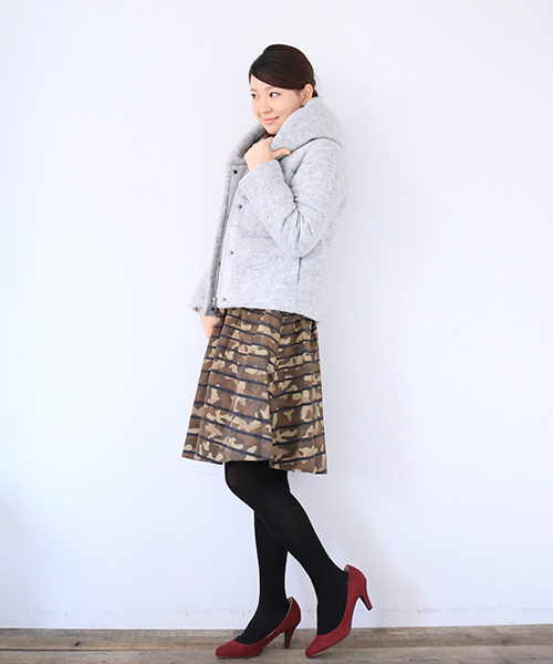 B:MING by BEAMS(ビーミングバイビームス)の「□B ビーミング by ビームス / 迷彩シリーズスカート(スカート・レディース・ベージュ/オリーブ・ONE SIZE)」の20枚目の写真