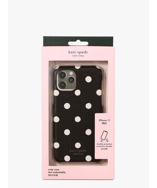 kate spade new york（ケイトスペード ニューヨーク）の「アイフォン ケース サンシャイン ドット フォン ケース 11 pro（スマホケース/カバー・レディース・ブラック系その他・ONESIZE）」の4枚目の写真