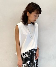 Mila Owen | 肩パットノースリカットトップス(Tシャツ/カットソー)
