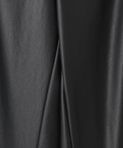 Uhr（ウーア）の「＜Uhr＞フェイクレザーカーゴパンツ Ψ（カーゴパンツ・レディース・ブラック・38/36）」の10枚目の写真