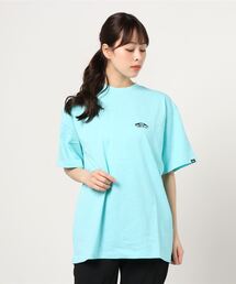 VANS ヴァンズ W Small Flower Print S/Stee ショートスリーブ 121R3010500 TURQUOISE