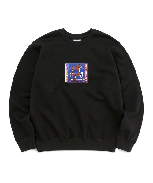 thisisneverthat(ディスイズネバーザット)の「21SSM SQUIRREL CREWNECK(スウェット・メンズ・ブラック/コバルトブルー/ホワイト・S/M/L/XL)」の3枚目の写真