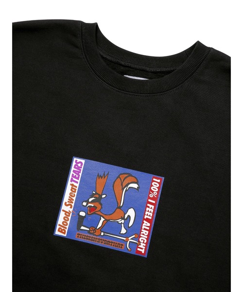 thisisneverthat(ディスイズネバーザット)の「21SSM SQUIRREL CREWNECK(スウェット・メンズ・ブラック/コバルトブルー/ホワイト・S/M/L/XL)」の14枚目の写真