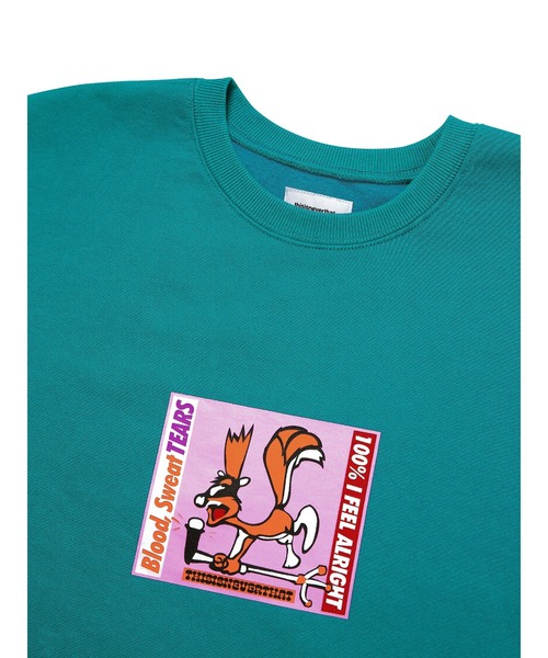thisisneverthat(ディスイズネバーザット)の「21SSM SQUIRREL CREWNECK(スウェット・メンズ・ブラック/コバルトブルー/ホワイト・S/M/L/XL)」の15枚目の写真