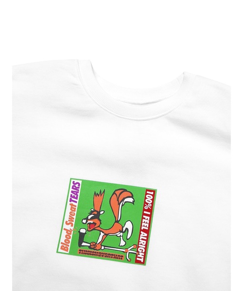 thisisneverthat(ディスイズネバーザット)の「21SSM SQUIRREL CREWNECK(スウェット・メンズ・ブラック/コバルトブルー/ホワイト・S/M/L/XL)」の12枚目の写真