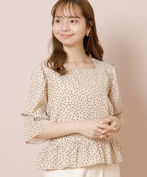 flower | クラシックドットブラウス(シャツ/ブラウス)