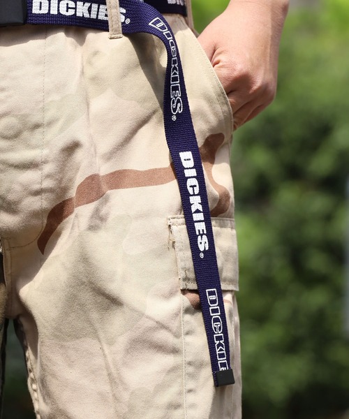 Dickies(ディッキーズ)の「Dickies/ディッキーズ 32mm GI-DICKIES 135cmプリントベルト ガチャベルト 2026年 夏 夏服(ベルト・メンズ・グリーン/マスタード/ブラック/グレー/オフホワイト/ネイビー/イエロー/ピンク/ブルー/レッド・FREE)」の5枚目の写真
