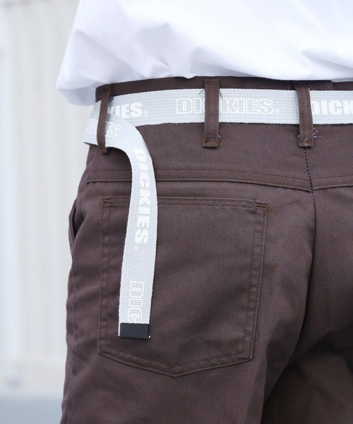 Dickies(ディッキーズ)の「Dickies/ディッキーズ 32mm GI-DICKIES 135cmプリントベルト ガチャベルト 2026年 夏 夏服(ベルト・メンズ・グリーン/マスタード/ブラック/グレー/オフホワイト/ネイビー/イエロー/ピンク/ブルー/レッド・FREE)」の3枚目の写真