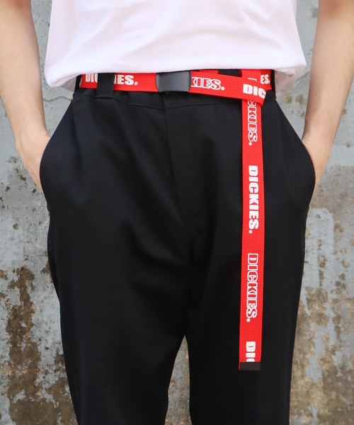 Dickies(ディッキーズ)の「Dickies/ディッキーズ 32mm GI-DICKIES 135cmプリントベルト ガチャベルト 2026年 夏 夏服(ベルト・メンズ・グリーン/マスタード/ブラック/グレー/オフホワイト/ネイビー/イエロー/ピンク/ブルー/レッド・FREE)」の10枚目の写真