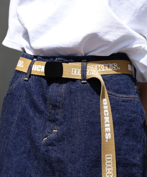 Dickies(ディッキーズ)の「Dickies/ディッキーズ 32mm GI-DICKIES 135cmプリントベルト ガチャベルト 2026年 夏 夏服(ベルト・メンズ・グリーン/マスタード/ブラック/グレー/オフホワイト/ネイビー/イエロー/ピンク/ブルー/レッド・FREE)」の8枚目の写真