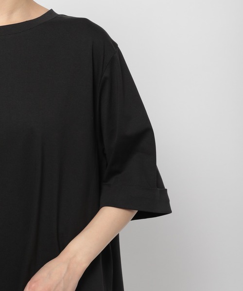 LEPSIM(レプシィム)の「マルチキノウチュニック 928025(Tシャツ/カットソー・レディース・ブラック/ブラウン/レッド/オフホワイト/カーキ/ピンク/グリーン/キャメル・FREE)」の19枚目の写真