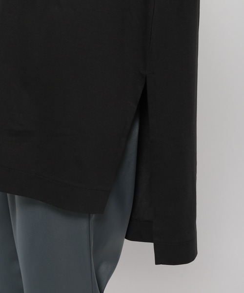 LEPSIM(レプシィム)の「マルチキノウチュニック 928025(Tシャツ/カットソー・レディース・ブラック/ブラウン/レッド/オフホワイト/カーキ/ピンク/グリーン/キャメル・FREE)」の15枚目の写真