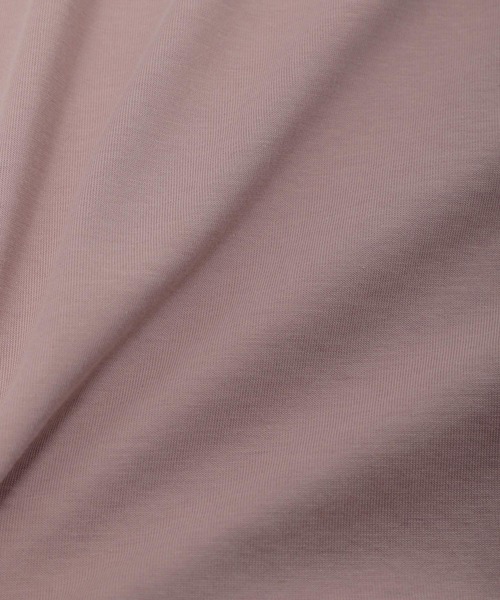 LEPSIM(レプシィム)の「マルチキノウチュニック 928025(Tシャツ/カットソー・レディース・ブラック/ブラウン/レッド/オフホワイト/カーキ/ピンク/グリーン/キャメル・FREE)」の20枚目の写真
