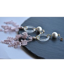 【Astyle】レースフラワーピアス(MA)