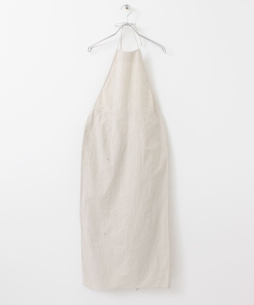 KBF（ケイビーエフ）の「刺繍エプロンワンピース（ワンピース・レディース・ネイビー/オレンジ系その他/ライトベージュ・ONE）」の17枚目の写真